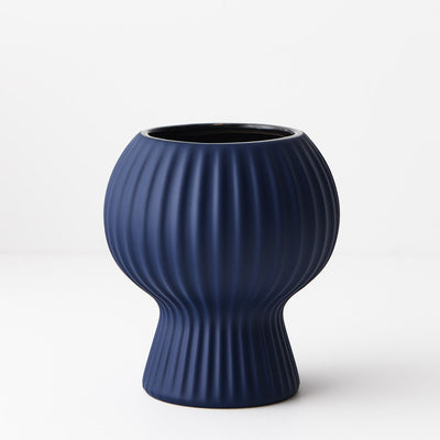 Annix Contemporary Cobalt Blue Vases