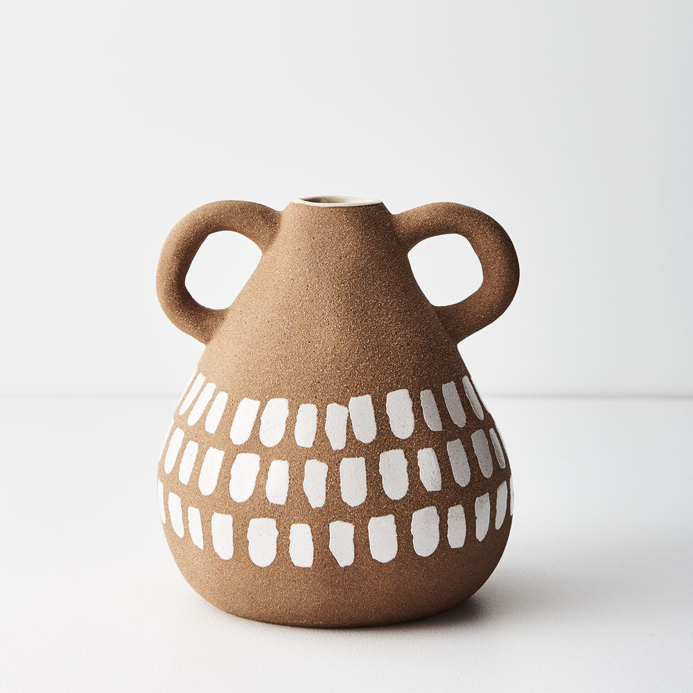 Nomad Vase in Terracotta