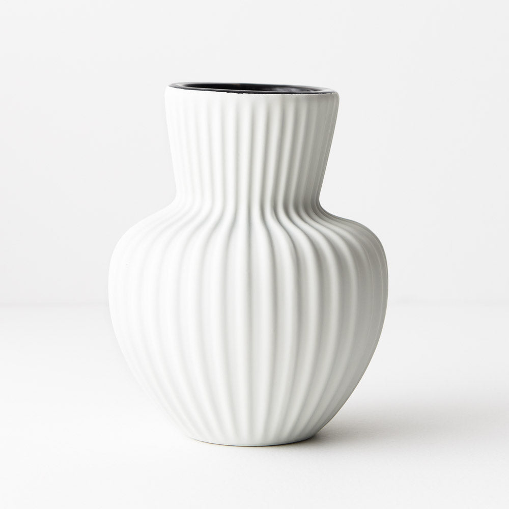 Annix Contemporary White Vases
