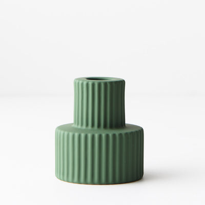 Palina Candle Holders in Cactus Green